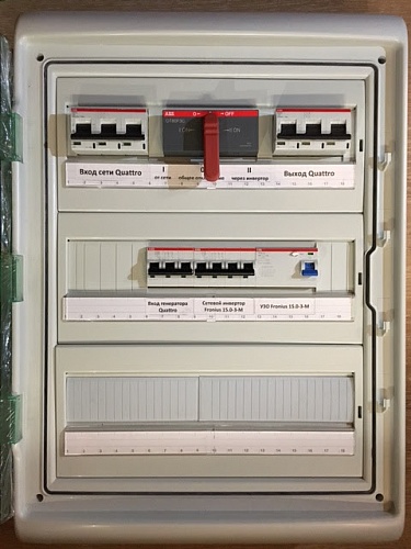 Солнечная электростанция UST-PS-PV13750-A800-INV-3x5000&150003ф. 15 кВт, Номинальная мощность 15кВА/13,5кВт, Пиковая мощность 30 кВт, Транзит мощности 66 кВт. г.Омск