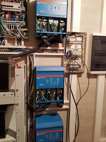 Солнечная электростанция UST-PS-PV13750-A800-INV-3x5000&150003ф. 15 кВт, Номинальная мощность 15кВА/13,5кВт, Пиковая мощность 30 кВт, Транзит мощности 66 кВт. г.Омск